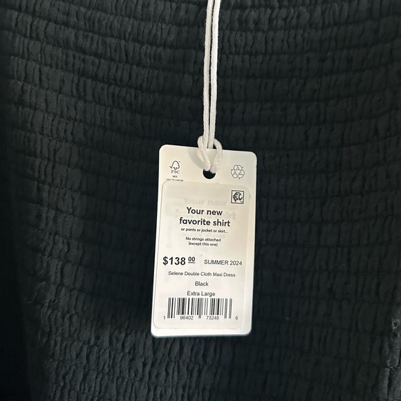 Marine Layer Selene Double Cloth Maxi Dress Size XL - Picture 4 of 4